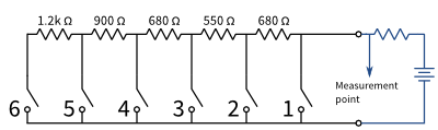 Revised circuit with values